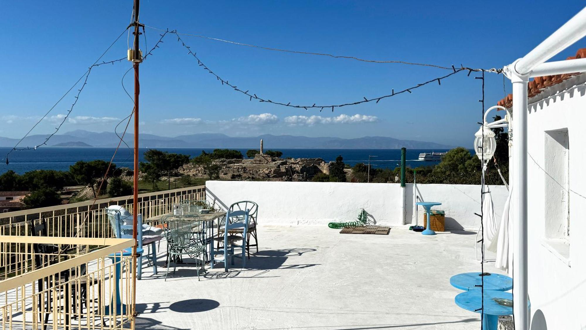 Appartement Vue Sur Mer Soul Family, Egine Aegina Exterior photo
