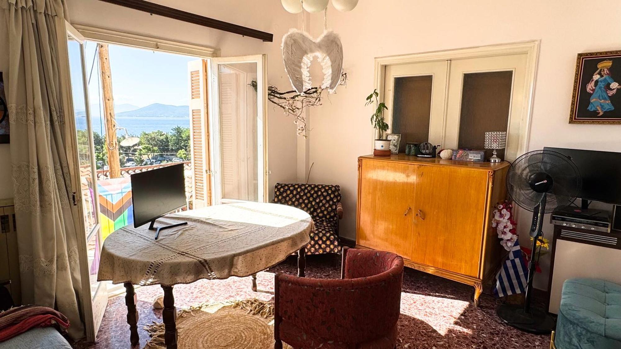 Appartement Vue Sur Mer Soul Family, Egine Aegina Exterior photo