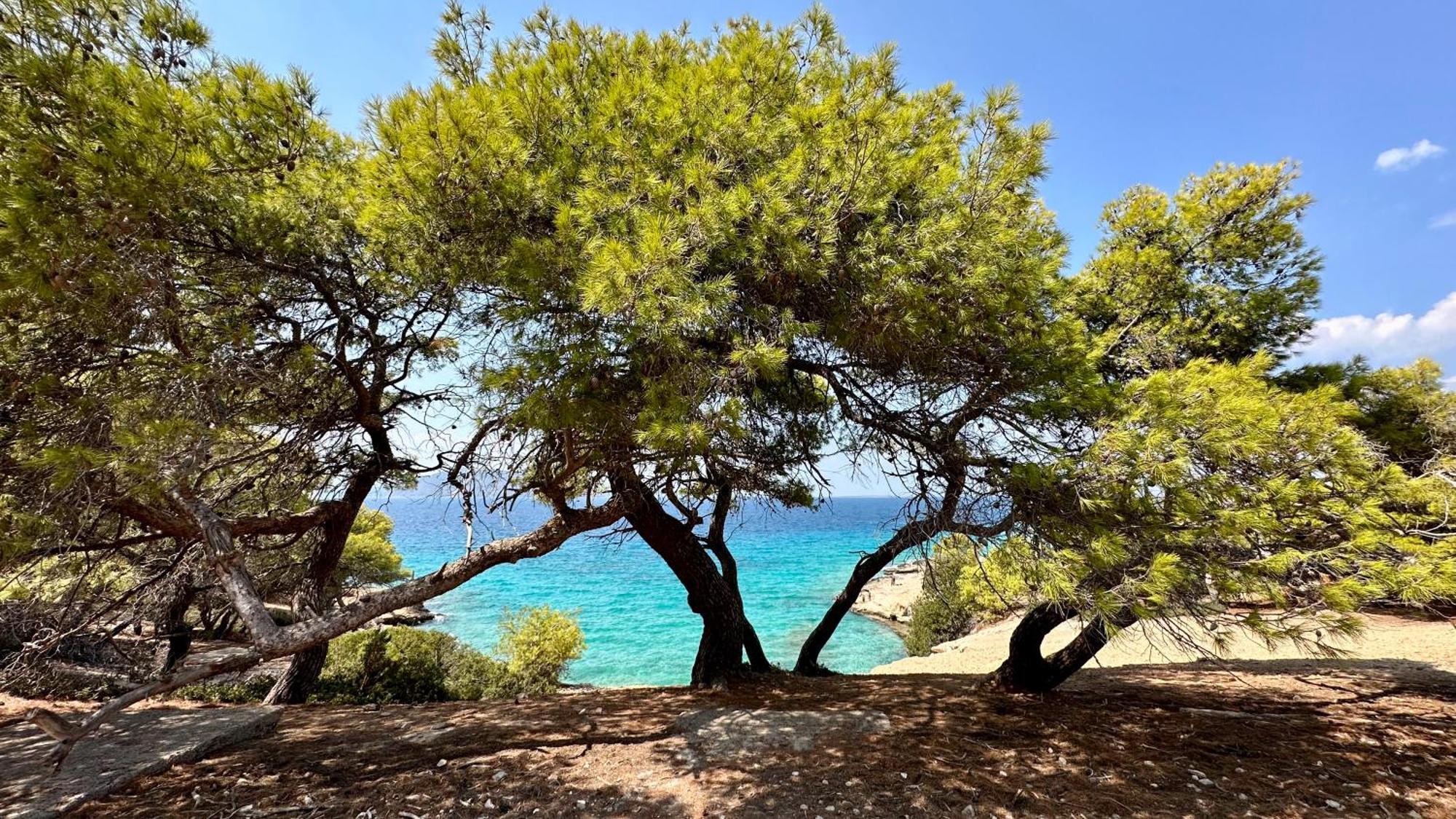 Appartement Vue Sur Mer Soul Family, Egine Aegina Exterior photo