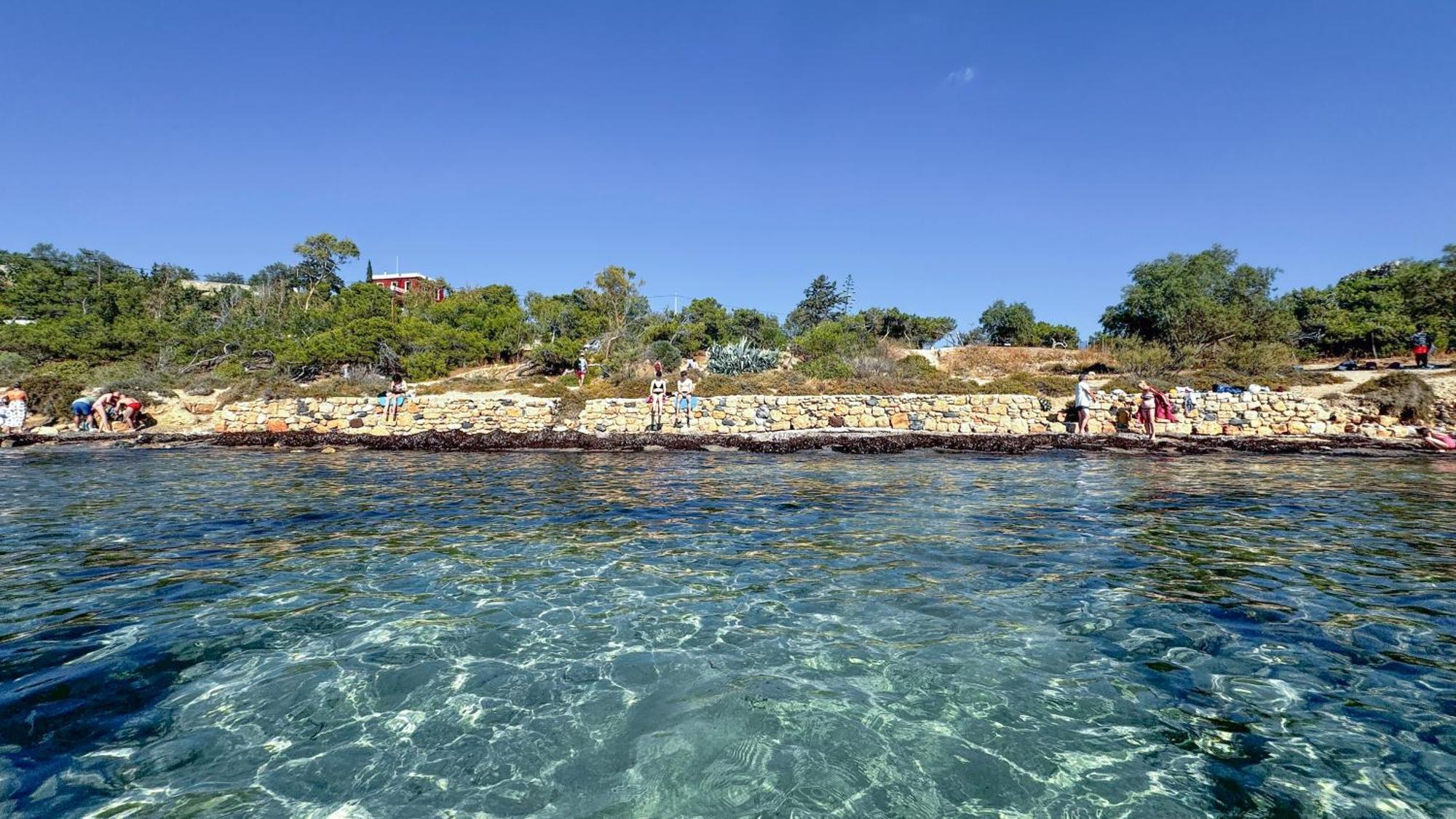 Appartement Vue Sur Mer Soul Family, Egine Aegina Exterior photo