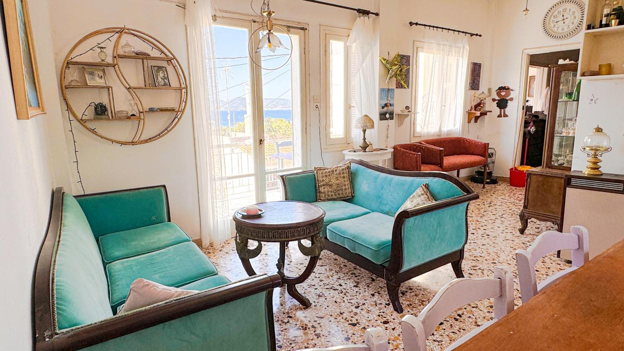Appartement Vue Sur Mer Soul Family, Egine Aegina Exterior photo