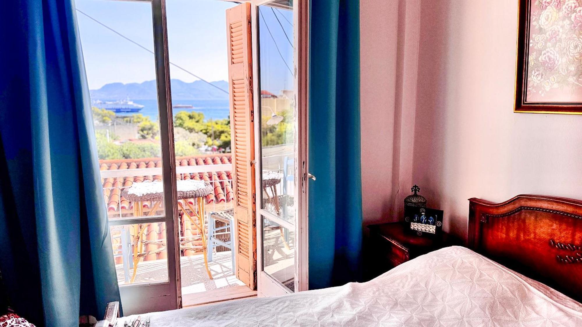 Appartement Vue Sur Mer Soul Family, Egine Aegina Exterior photo